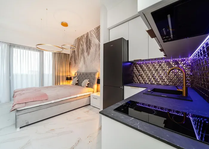 Daire Ans Hanza Tower No 524 - Swimming Pool, Sauna, Jacuzzi, Viewing Terrace Szczecin